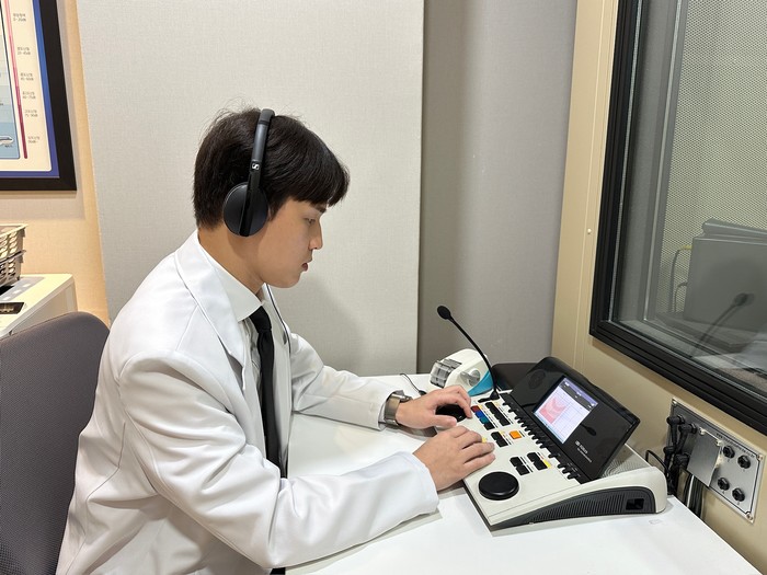 잠실센터 청력 확인 과정